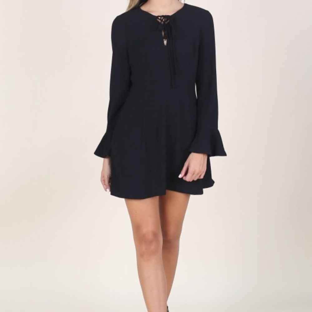 Black altered state dress